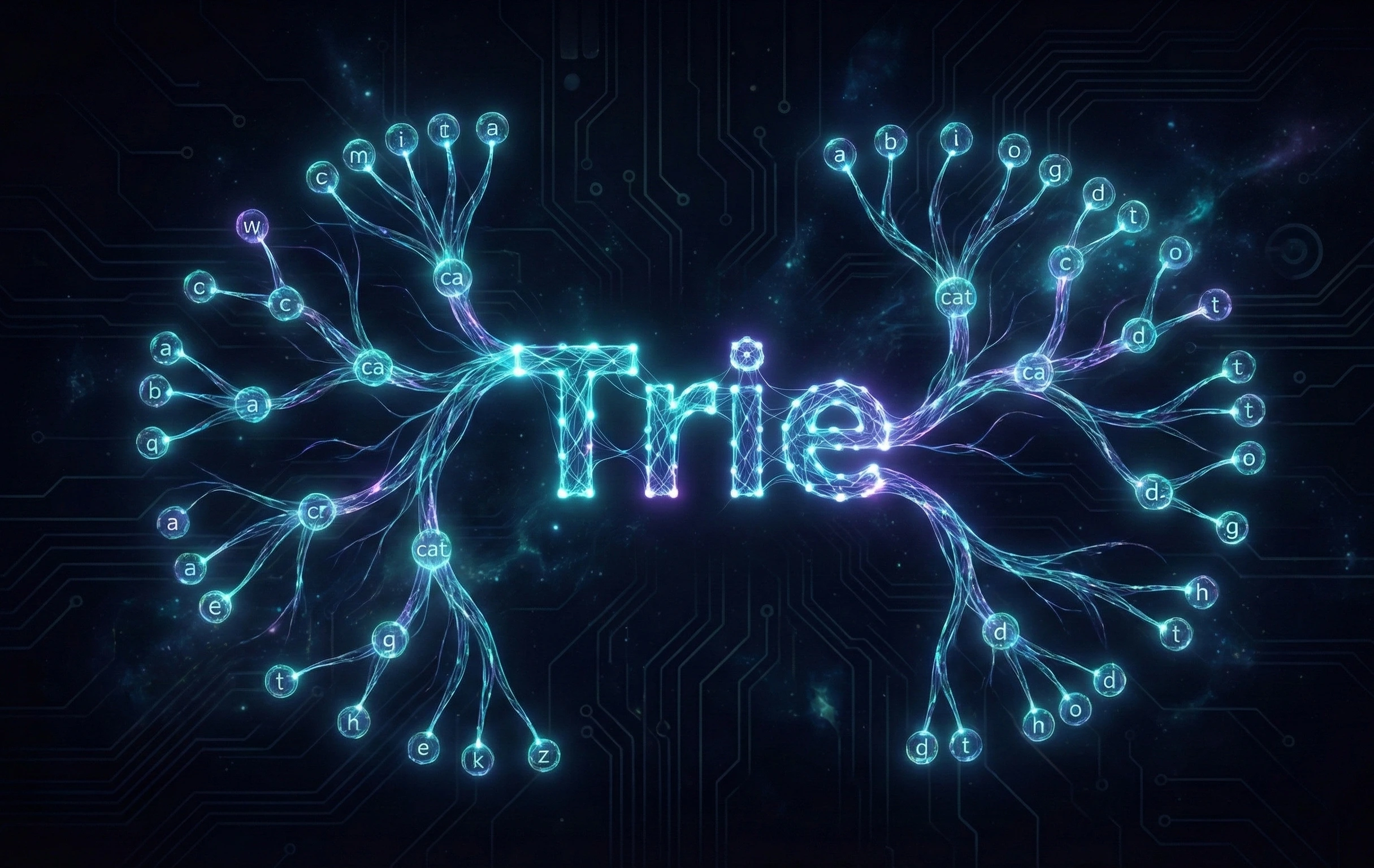 Trie visualizer preview