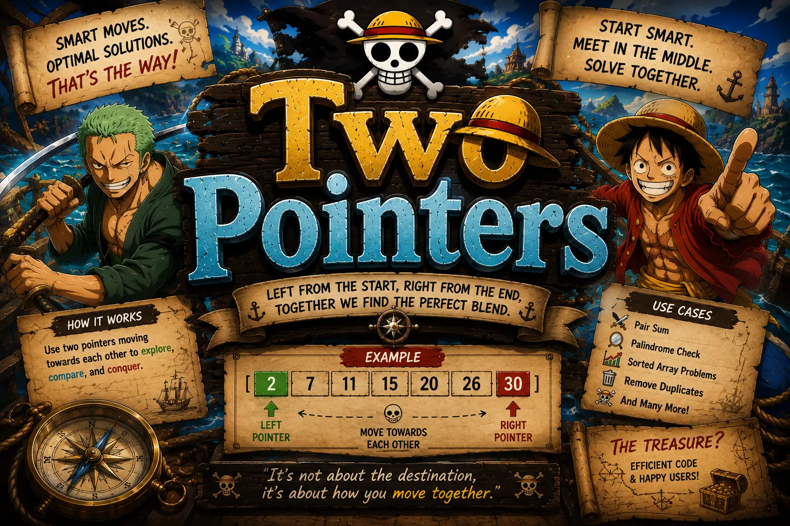 Two Pointers visualizer preview